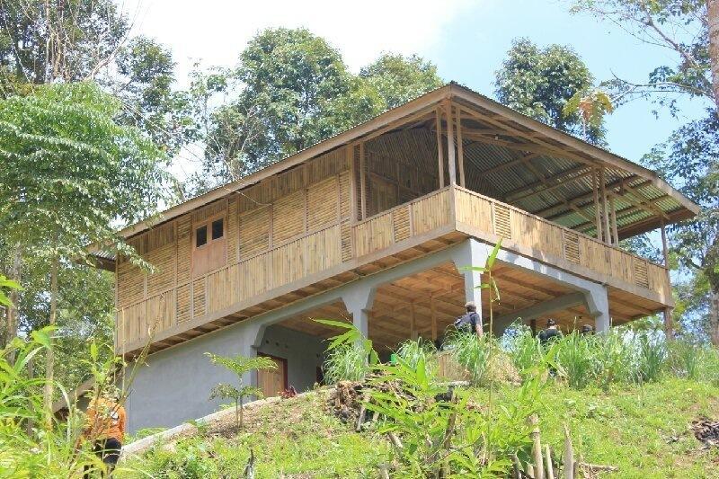 Hotel Batu Kapal Jungle Houses Berastagi Exterior foto